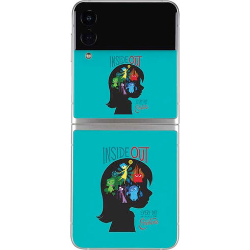 Disney Inside Out Riley’s Emotions Galaxy Z Flip3 5G Skin